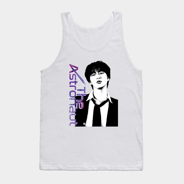 Black and white [JIN The Astronaut] Design Tank Top by bixxbite